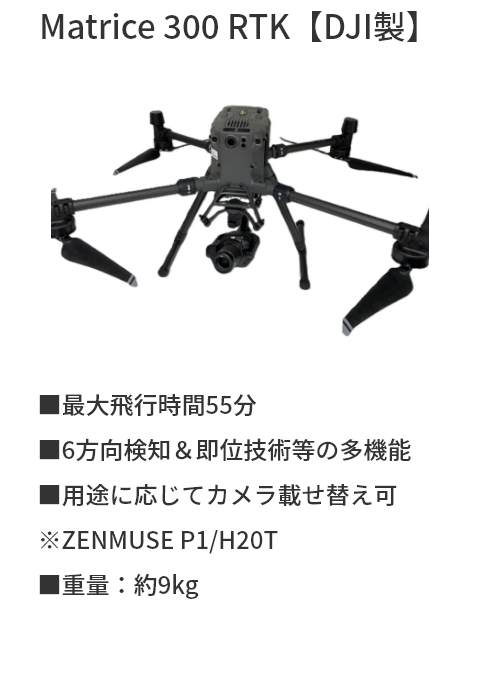 Matrice 300 RTK【DJI製】