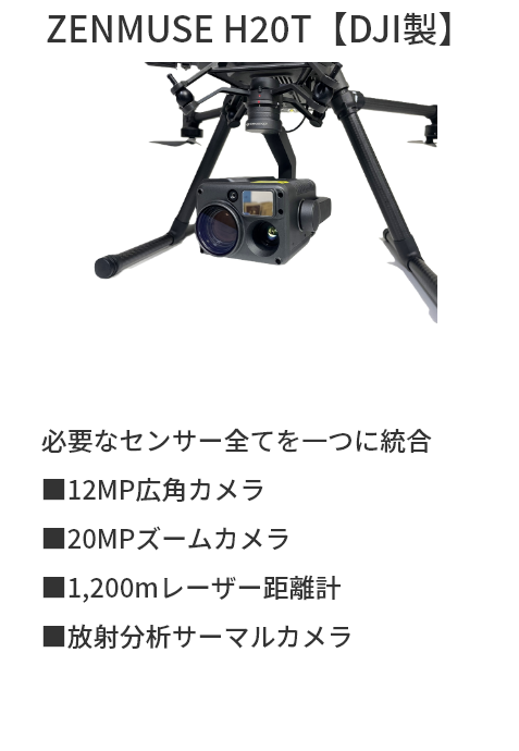 ZENMUSE H20T【DJI製】